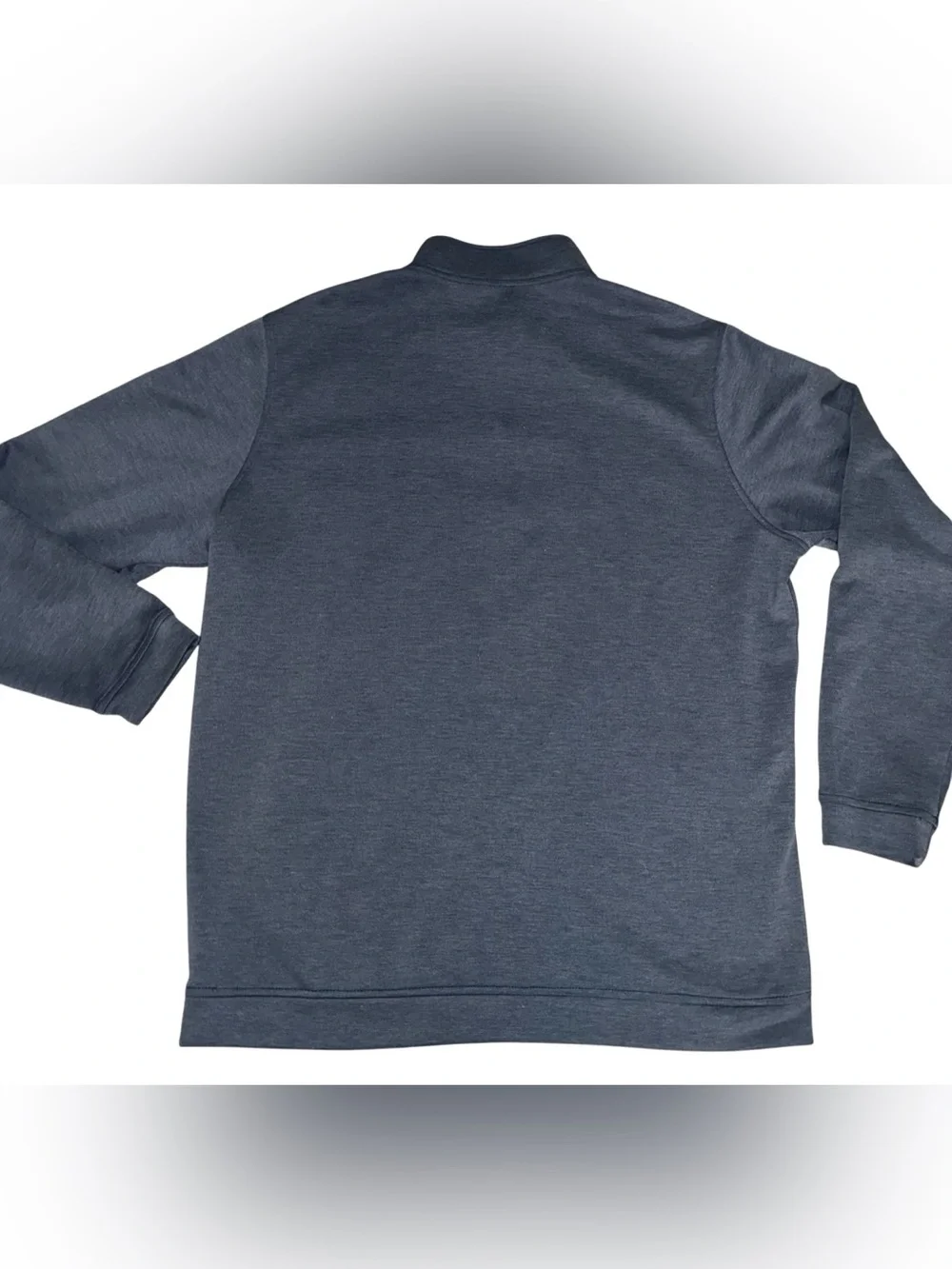 EUC Adidas Men's Quarter Zip Pullover Large Athletic Golf Training Sweatshirt
